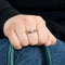 Bague 55 PIAGET - Biseau - Bague en or gris et tourmaline rose 58 Facettes DV12511-7-DV0882-1