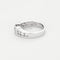 Bague 53 Bague Jonc en or gris et diamants 58 Facettes DV2004-11-53-10