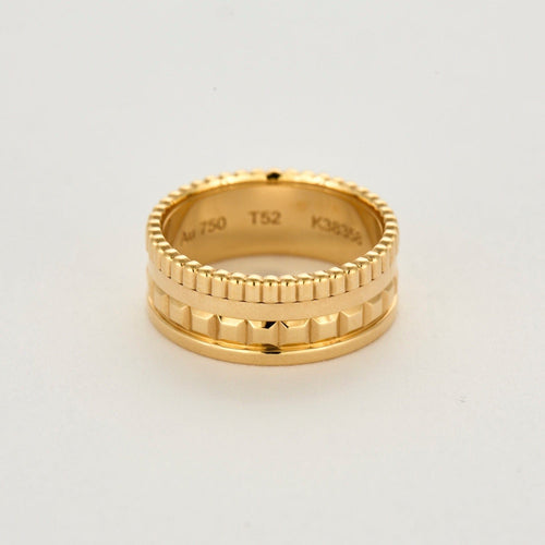 Bague 52 BOUCHERON - Quatre Radiant - Bague en or jaune 58 Facettes DV0966-1-52-1