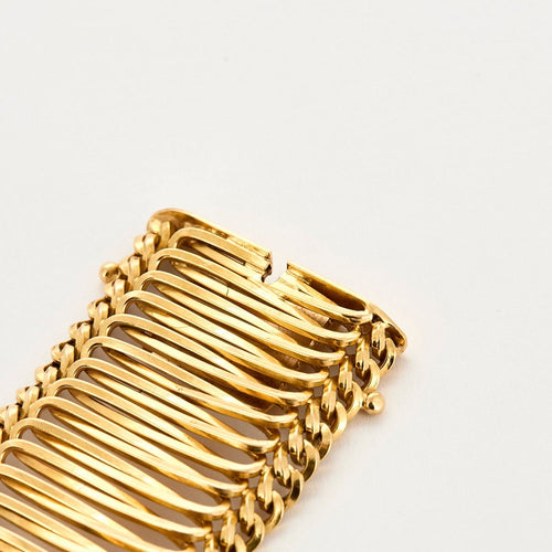 Bracelet Bracelet ruban en or jaune 58 Facettes DV2312-4