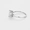 Bague 55 Bague solitaire en platine et diamant 58 Facettes DV12390-1