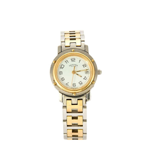 Montre Hermès - Clipper -  Montre Bi-ton or jaune et acier 58 Facettes DV10767-6