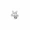 Pendentif CHAUMET - Pendentif Coeur Liens en or gris. Petit modèle 58 Facettes DV11154-4