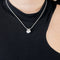 Pendentif CHAUMET - Pendentif Coeur Liens en or gris. Petit modèle 58 Facettes DV11154-4