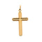 Pendentif Pendentif "Croix" en or jaune 58 Facettes DV0974-4