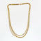 Collier Triple chaîne en or jaune 58 Facettes DV0975-2
