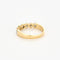 Bague 54.5 Demie alliance en or jaune et diamants 58 Facettes DV0975-4-545-2