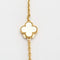 VAN CLEEF & ARPELS - Magic Alhambra - Collier Sautoir, or jaune, onyx et nacre