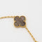 Collier VAN CLEEF & ARPELS - Magic Alhambra - Collier Sautoir, or jaune, onyx et nacre 58 Facettes DV10468-4