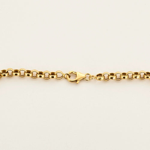 Collier Collier en or jaune à maille jaseron 58 Facettes DV10817-2
