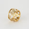 Anneau or jaune et diamants