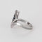 Bague 56 Bague aigrette en or gris diamants, saphirs, rubis 58 Facettes DV0978-6-56-3