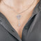 Pendentif TIFFANY & Co - Pendentif  clef "dragon fly" platine, diamants, saphir 58 Facettes DV0707-4