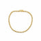 Bracelet Bracelet ligne en or jaune et diamants 58 Facettes DV0978-3