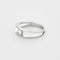 Bague 52 Bague en or gris et diamant 58 Facettes DV5390-12-52-1