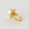 Bague 53 Bague en or jaune, perle de culture et diamants 58 Facettes DV0978-7-53-2