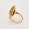 Bague 54 Bague marquise  en or jaune et or gris , diamants 58 Facettes DV12539-1-54-3