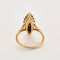 Bague 54 Bague marquise  en or jaune et or gris , diamants 58 Facettes DV12539-1-54-3