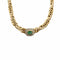 Collier Collier gourmette en or , émeraude et diamants 58 Facettes DV0463-16