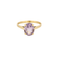 Bague 56 Bague  en or jaune et améthyste 58 Facettes DV4845-6-56-3