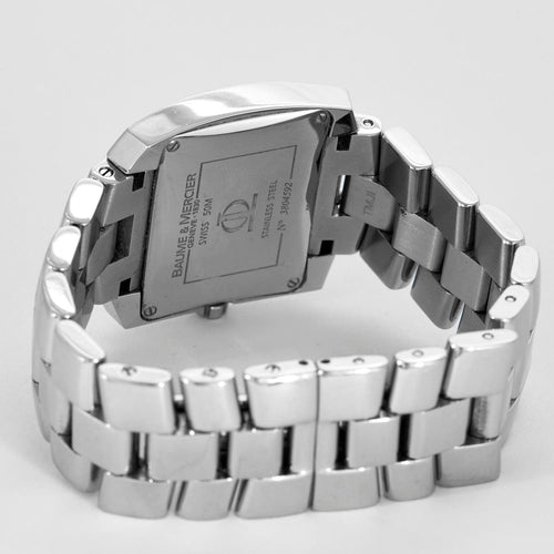 Montre BAUME & MERCIER - Montre à Quartz Baume & Mercier référence « 65446 » en acier inoxydable 58 Facettes DV0969-1