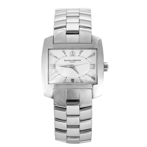 Montre BAUME & MERCIER - Montre à Quartz Baume & Mercier référence « 65446 » en acier inoxydable 58 Facettes DV0969-1