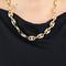 Collier Collier en or jaune à mailles grain de café 58 Facettes DV12883-5