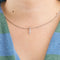 Pendentif Pendentif en or blanc 18K (750 Millièmes) avec diamants en chute. 58 Facettes DV0952-1