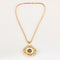 Collier Chaîne en or jaune et pendentif porte souvenir ouvrant or , diamants et saphir 58 Facettes DV0463-17
