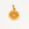 Pendentif AUGIS - Médaille sentimentale en or jaune 58 Facettes DV0989-5
