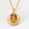 Collier Chaîne et pendentif or jaune et citrine 58 Facettes DV0989-4