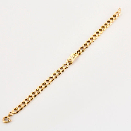 Bracelet Bracelet gourmette en or jaune 58 Facettes DV0989-6