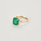 53 Bague en or rose et émeraude 58 Facettes DV0986-2-53-2