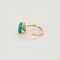 53 Bague en or rose et émeraude 58 Facettes DV0986-2-53-2