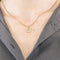 Collier CHOPARD - Happy Diamonds - Collier or jaune et diamants 58 Facettes DV11970-1