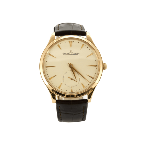 Montre JAEGER LECOULTRE - Montre Master Ultra Thin Q1272510 en or rose à remontage mécanique 58 Facettes DV0987-1