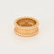 Bague 52 Van Cleef & Arpels Bague perlé en or rose satiné. 58 Facettes DV3419-5-52-1
