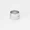 Bague 50 DINH VAN - Seventies -  Bague en or gris et diamants 58 Facettes DV0997-1-50-2