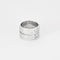 Bague 50 DINH VAN - Seventies -  Bague en or gris et diamants 58 Facettes DV0997-1-50-2