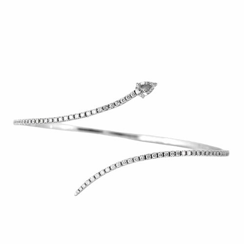 Bracelet MESSIKA - Snake S - Bracelet or et diamants 58 Facettes DV7320-2