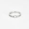 Bague 53 De Beers Bague The Promise en platine et diamants 58 Facettes DV13545-1