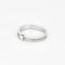 Bague 53 De Beers Bague The Promise en platine et diamants 58 Facettes DV13545-1