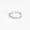 Bague 53 De Beers Bague The Promise en platine et diamants 58 Facettes DV13545-1