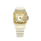 Montre CARTIER - SANTOS - Montre bi-ton Santos Galbée Réf. 1567 en or jaune et acier 58 Facettes DV0999-1