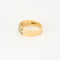 Bague 58 Bague en or jaune et diamants 58 Facettes DV0998-4-58-2