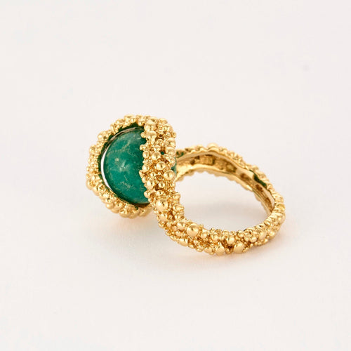 Bague 47.5 GILBERT ALBERT - Bague or jaune et billes interchangeables 58 Facettes DV0106-7-475-3