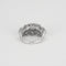 Bague 48 Bague en or blanc et diamants 58 Facettes DV4479-2-48-2
