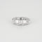 Bague 48 Bague en or blanc et diamants 58 Facettes DV4479-2-48-2