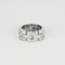 Bague 48 CARTIER - Maille panthère trois rangs demi pavé - Bague en or blanc et diamants 58 Facettes DV4479-5-48-2
