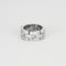 Bague 48 CARTIER - Maille panthère trois rangs demi pavé - Bague en or blanc et diamants 58 Facettes DV4479-5-48-2